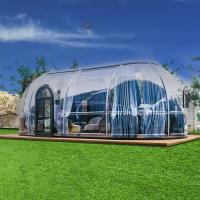 Buy cheap Muti-functional Full House Outdoor Inflatable Clear Star Capsule House Bubble product