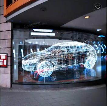 Buy cheap Led Screen Display Transparent Video Wall Indoor P10 Full Color from wholesalers