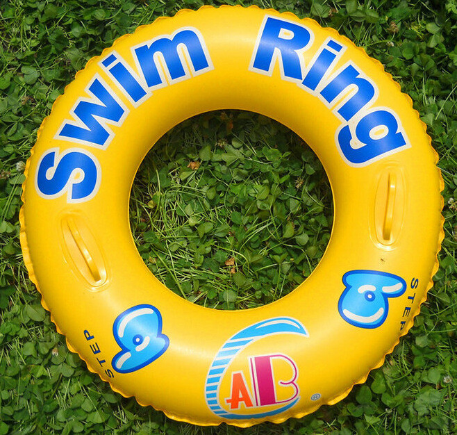 PVC inflatable Swim ring /Swiming Tube/ Water pool Float for children