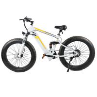 Buy cheap 3H Charging Fat Tire Electric Mountain Bike , 32kph 500w Electric Mountain Bike product