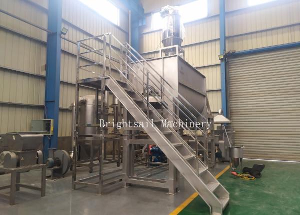 Buy cheap Stainless Steel Customized Horizontal Ribbon Mixer 60-12000l Large Capacity from wholesalers