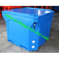 Buy cheap Rotomolded 800Liter Blue Insulated Fish Container Seafood Processing Insulated product