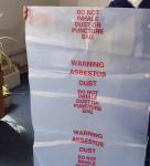 biohazardous bags, LDPE FILMS COVER, PE asbestos bag, biohazard bag, pe cover