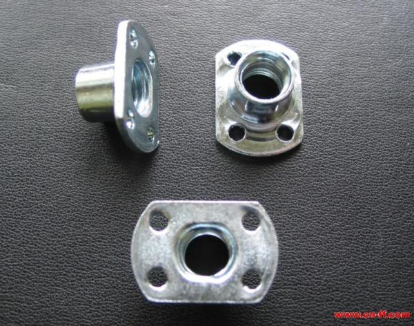 Buy cheap Steel Flange Sheet Metal Stamping Parts With Zinc Plating Finish from wholesalers
