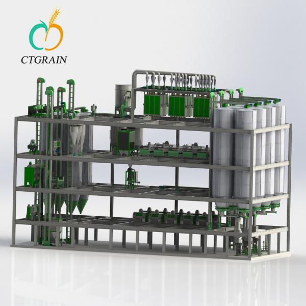 Buy cheap Automatic Compact Flour Mill Wheat Roller Flour Milling Plant Machinery from wholesalers