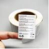 Buy cheap Vinyl Paper Seal Sticker Label Waterproof For Food Labelling Packaging from wholesalers
