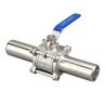 Buy cheap 1000WOG PN16-PN64 Lever With Lock Manual Lengthening Butt Welded Ball Valve Q61F from wholesalers