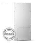 Wall Mount 18.5''+10.1'' LCD Display Metal Case Toughened Glass Android