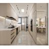 Buy cheap Home Hotel Ceramic Melamine Shaker Kitchen Cabinets With Island Sink Countertop from wholesalers