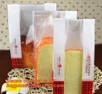 Customize Translucent Window Brown Greaseproof Kraft Paper Bag Special Opp