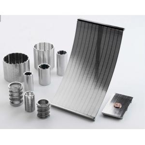 Buy cheap Custom Stainless Steel 304/316 Johnson Wedge Wire Screens from wholesalers
