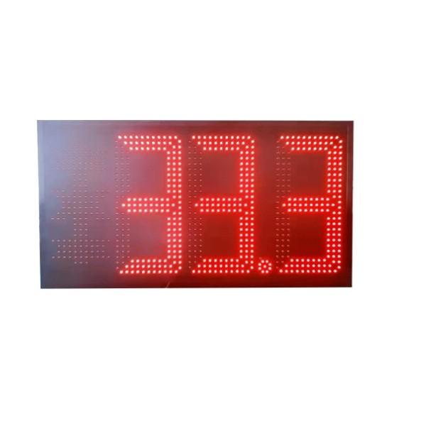 Buy cheap 25mm Thick Gas Station Price Signs LED Number Display Board from wholesalers
