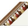 Buy cheap Home textiles OEM handmade lace trimmings tassels fringes for curtain decoration from wholesalers