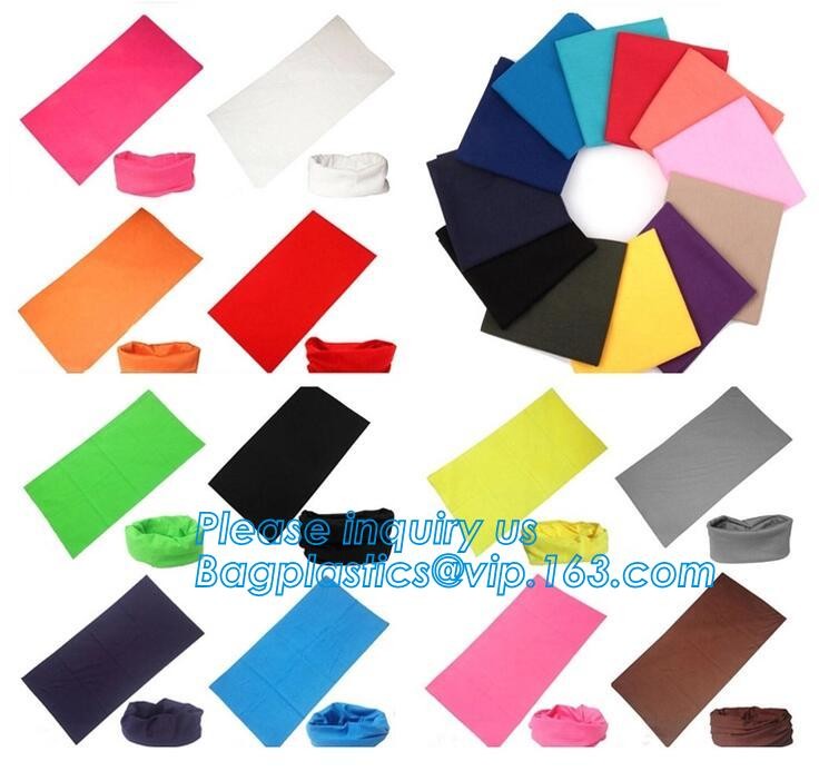 Hot sale fashion design printing multifunctional custom cheap 100% cotton bandana,microfiber plain custom made bandana