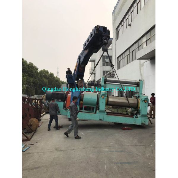 450V Second Hand Used Rubber Open Mill Two Roll Mixing Mill Machine