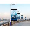 Buy cheap P4 4mm 640*960mm Street Lighting Pole Lamppost Led Display Screen SignPost LED light pole billboard from wholesalers