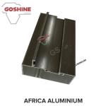 6063 T5 series powder coated aluminium profile for window and door
