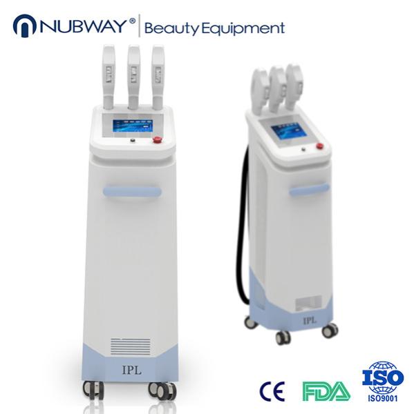 Buy cheap CE Approval hair salon equipment 3 handles powerful Elight IPL hair removal machine from wholesalers