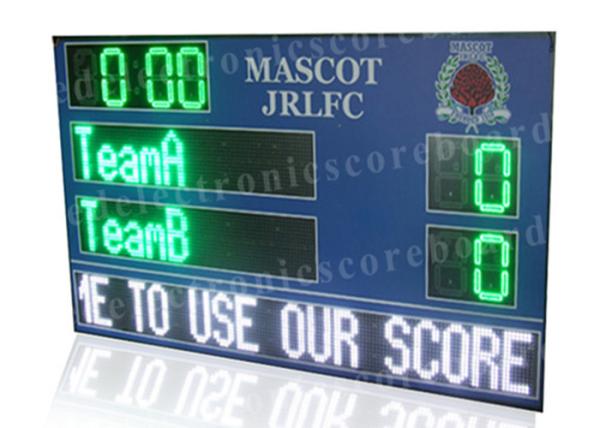 Multi - Sports Digital Score Board And Electronic LED Football Scoreboard In