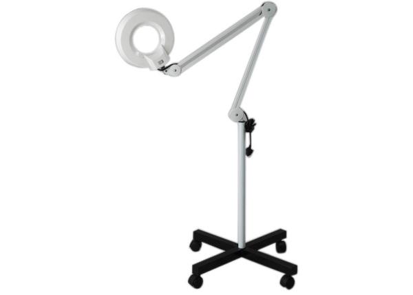 Buy cheap Floor Standing Magnifier Lamp , Metal / Plastics Floor Lighted Magnifying Lamp from wholesalers
