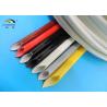 Buy cheap Colorful Silicone Rubber Fiberglass Sleeving / Braided Fiber Glass insulation Sleeve from wholesalers