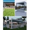 Buy cheap Outdoor pavilion Aluminum alloy new hand electric louver courtyard pavilion courtyard leisure pavilion from wholesalers