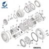Buy cheap PC200-6 GM35VA Excavator Hydraulic Parts from wholesalers