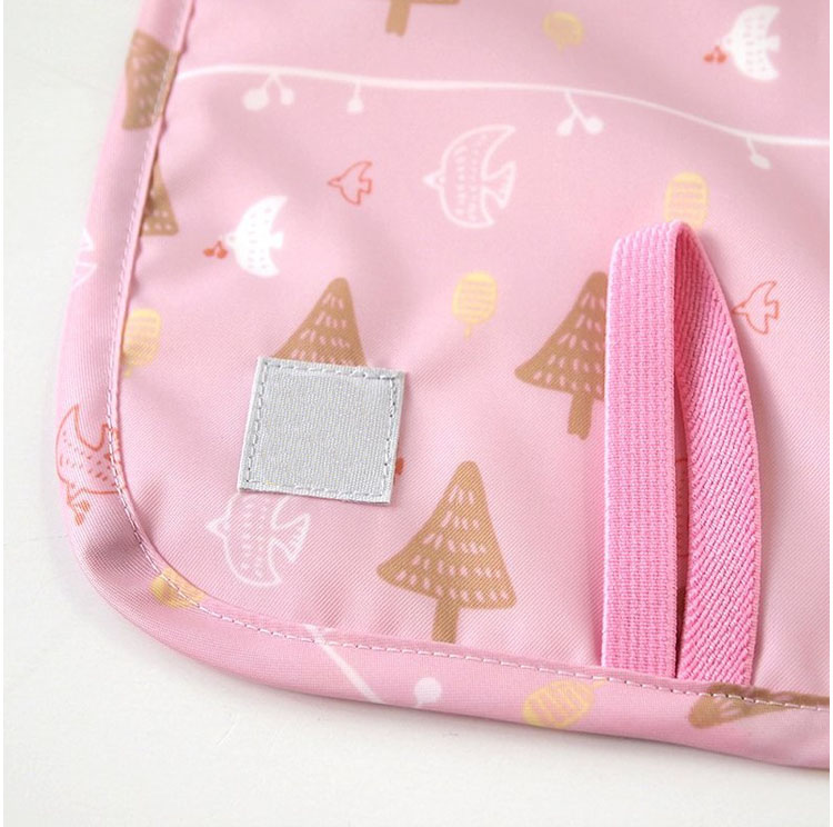 OEM Baby Nursing Bag , Diaper Day Pack Mat Foldable Detachable Organic Cotton
