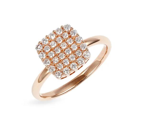 Buy cheap 2024 Rings Brazilian Pave White CZ Silver Ring for Fine Jewellery Fashion Accessories from wholesalers