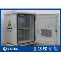 Buy cheap Fan Cooling Outdoor Battery Cabinet For Pole Mount / Wall Mount Auxiliary Direct product