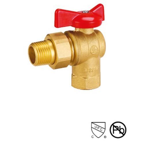 LT-3020 90 Degree Gas Valve Forged Two-Piece Body Full Port 1/2" Brass Ball