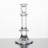 Buy cheap Crystal Clear Glass Candle Holder 23cm Tall Skinny Candle Sticks from wholesalers