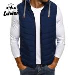 Casual Outdoor Hooded Utility Warm Plus Size Zipper Drawstring Coatsmen