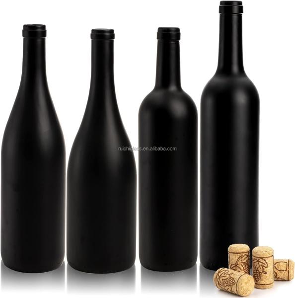 Buy cheap 187ml 375ml 750ml Glass Wine Bottles Personalized Custom Industrial Beverage with Caps from wholesalers