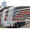 Buy cheap Lowbed Semi Trailers 2-3-4-5 Axle 50-120 Ton Truck Trailer for Heavy Equipment Hauling from wholesalers