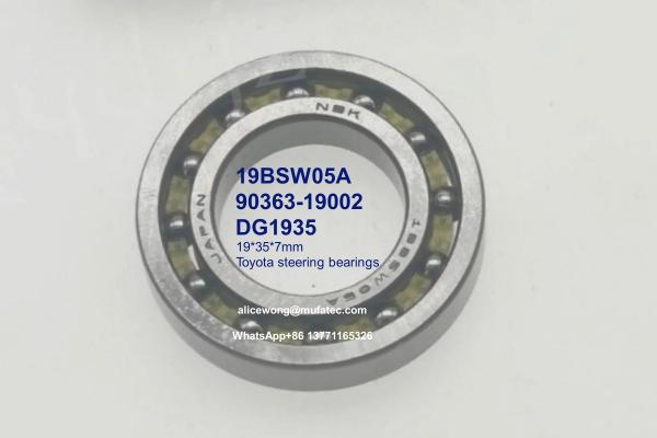 Buy cheap 19BSWD05A 90363-19002 DG1935 Non-standard Deep Groove Ball Bearings 19x35x7mm for Toyota Steering Part from wholesalers