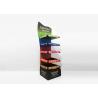 Buy cheap Colorful Large Floor Standing Storage Shelf Metal Rack Supermarket Retail POP Displays from wholesalers