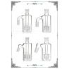 Buy cheap Matrix Perc Ashcatchers Glass Ash Catcher 14mm 14.4mm 18.8mm 18mm from wholesalers