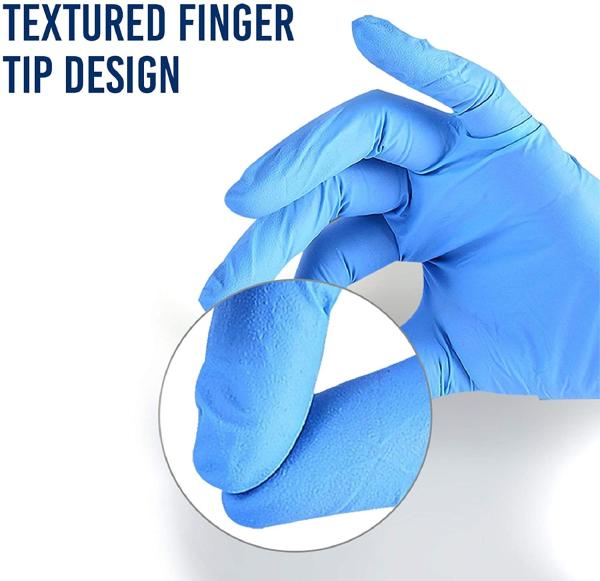 Buy cheap Medical Surgical Disposable Nitrile Gloves Anti Bacterial Powder Free from wholesalers