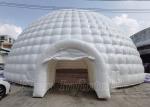 EN71 Inflatable Igloos White PVC Commercial Rent Event Exgibition Air Blow Up
