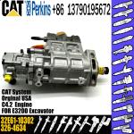CAT Fuel Pump, CAT 312D C4.2 Fuel Injection Pump 3264634 326-4634 Diesel Pump