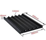 Aluminum Alloy French Bread Baking Tray Qty Of Rows 5 - 10 Customized