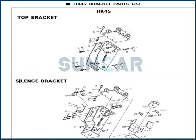 D5691500 BHI Hydroram Breaker Seals Repair Kit For HK45 Hydraulic Hammer