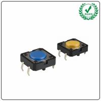 Buy cheap 12*12 SMD Tact Switch Life 100000 Cycles SMT 12x12 Right Angle Tactile Switch product