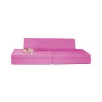 Micro Suede 6 Piece Foam Play Couch Set Toddler To Teen Playroom Sofas