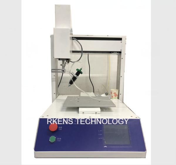 Buy cheap 4 Axis Automatic Hot Glue Dispenser 360 Degrees Rotary Dispensing Syringe from wholesalers