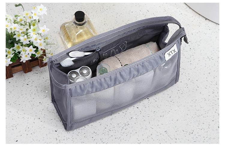 Custom Transparent Cosmetic Bag Cute Pouch Travel Bag Makeup Bag Zipper