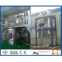 Buy cheap Liquid Beverage Juice Manufacturing Equipment , CIP Cleaning Juice Manufacturing Machines product