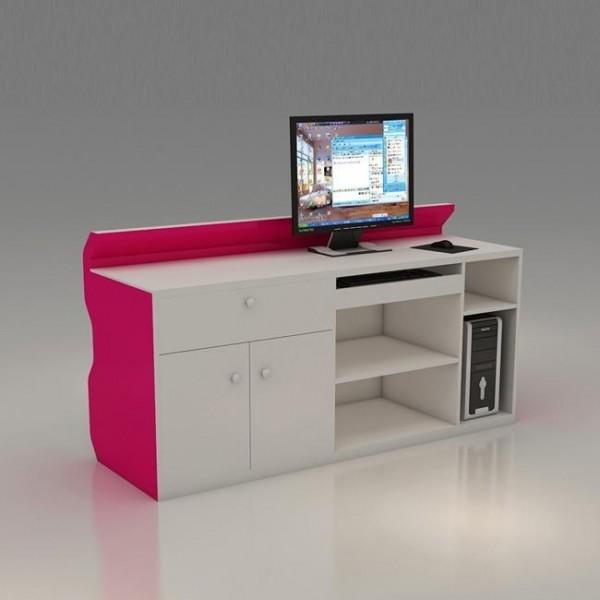 Buy cheap Luxury MDF Clothing Shop Checkout Counter , Restaurant Cash Register Counter from wholesalers