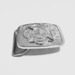 2.5 Inch Metal Belt Buckle Zinc Alloy Die Casting Fire Department Belt Buckle